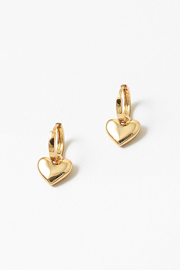 Hanging Heart Earring