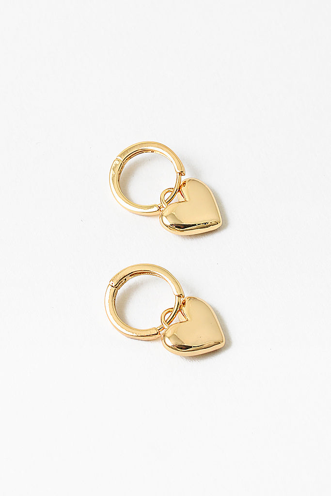 Hanging Heart Earring