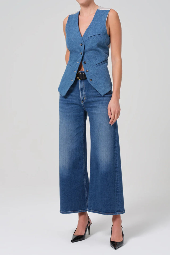 Lyra Wide Leg Crop Jean