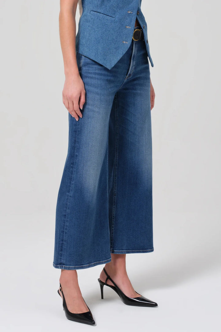 Lyra Wide Leg Crop Jean