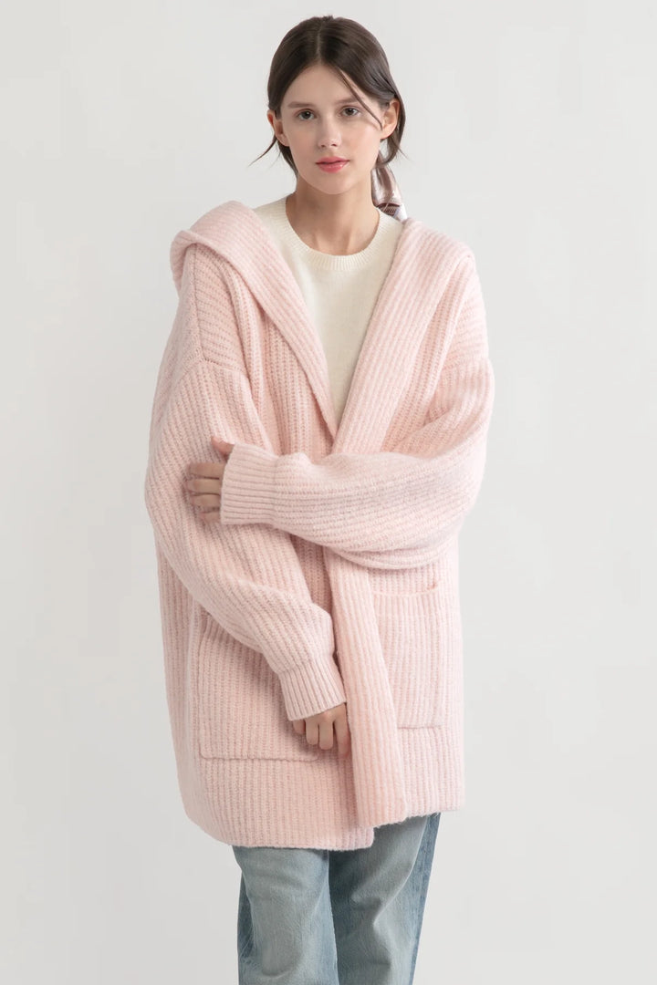 Hooded Cardi Sweater