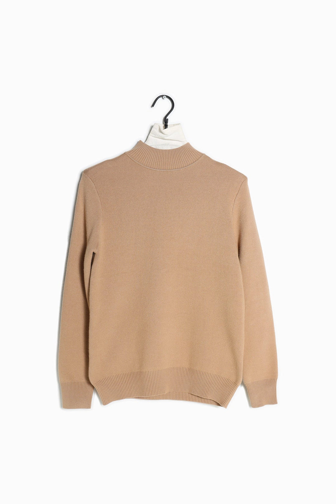 Brushed Mock Neck