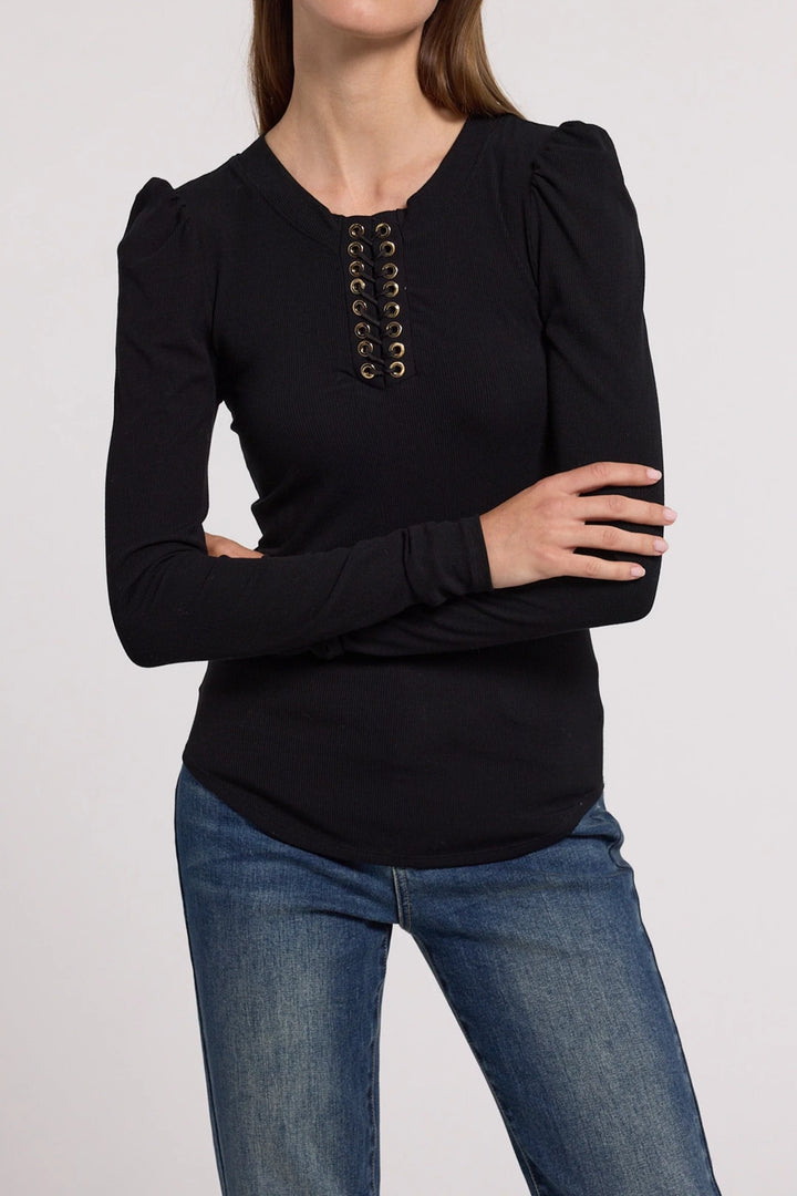 Khara Lace-Up Top