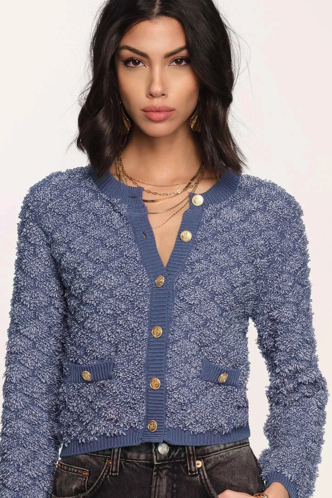 Kiel Diamond Knit Cardi