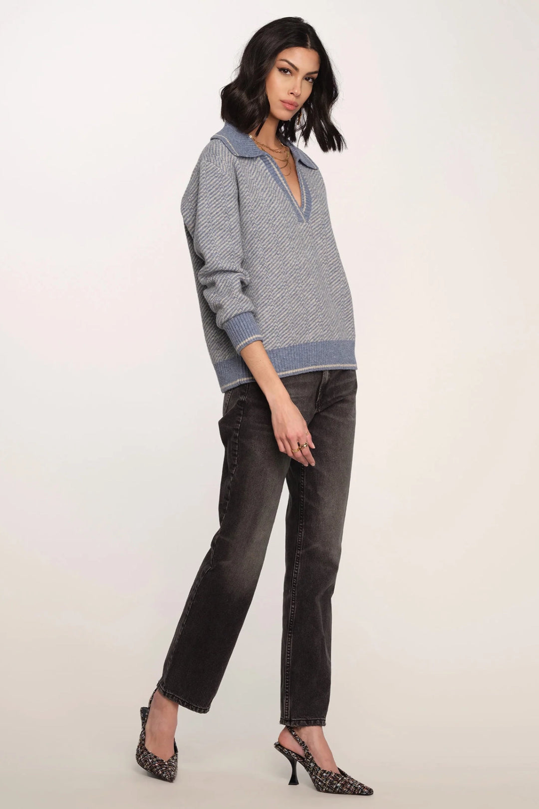 Serene Polo Sweater