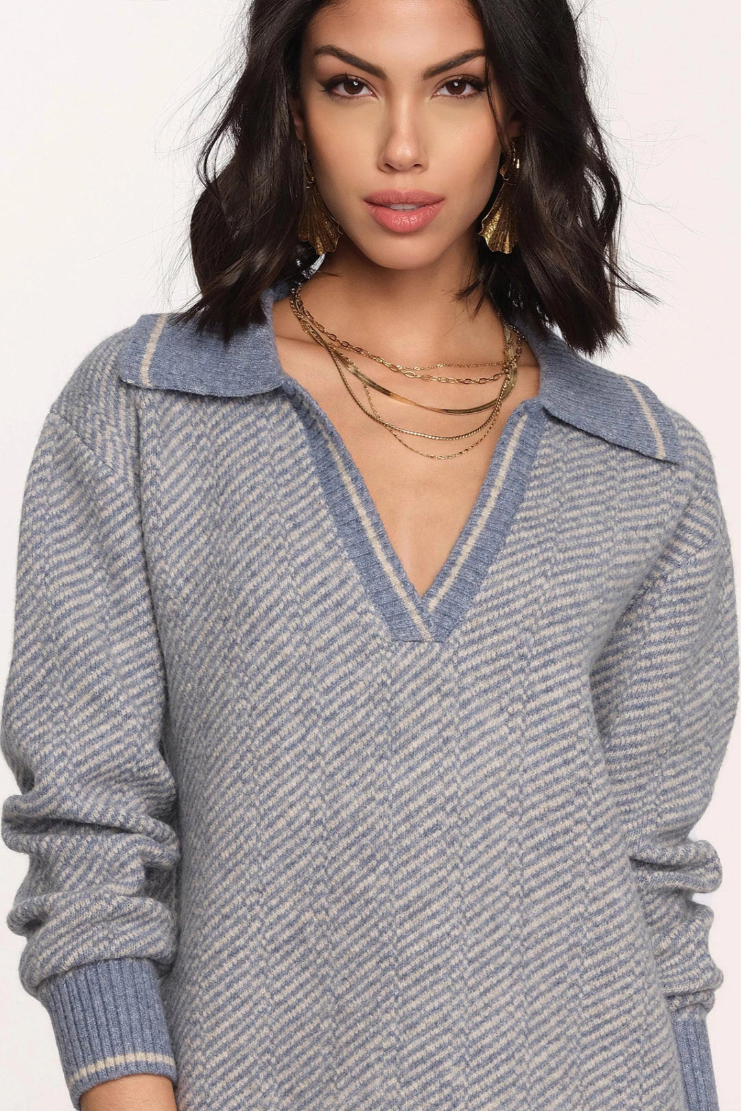 Serene Polo Sweater