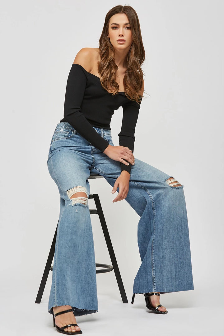 Nori Super Wide Leg Jean