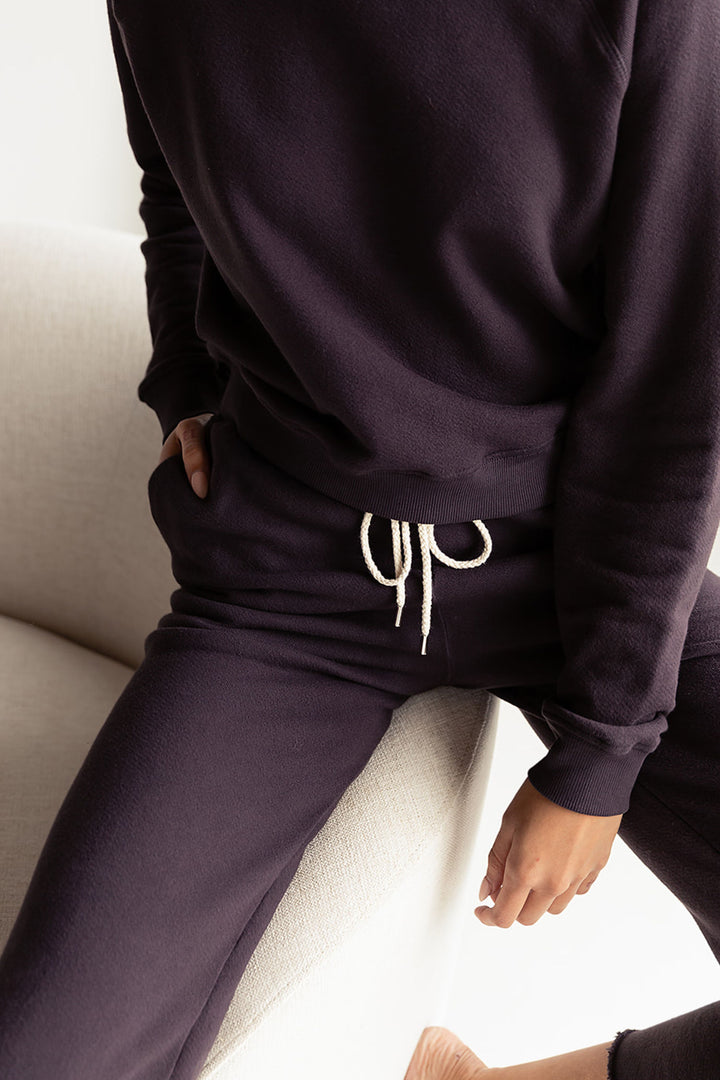 Wide Leg Crop Sweatpant