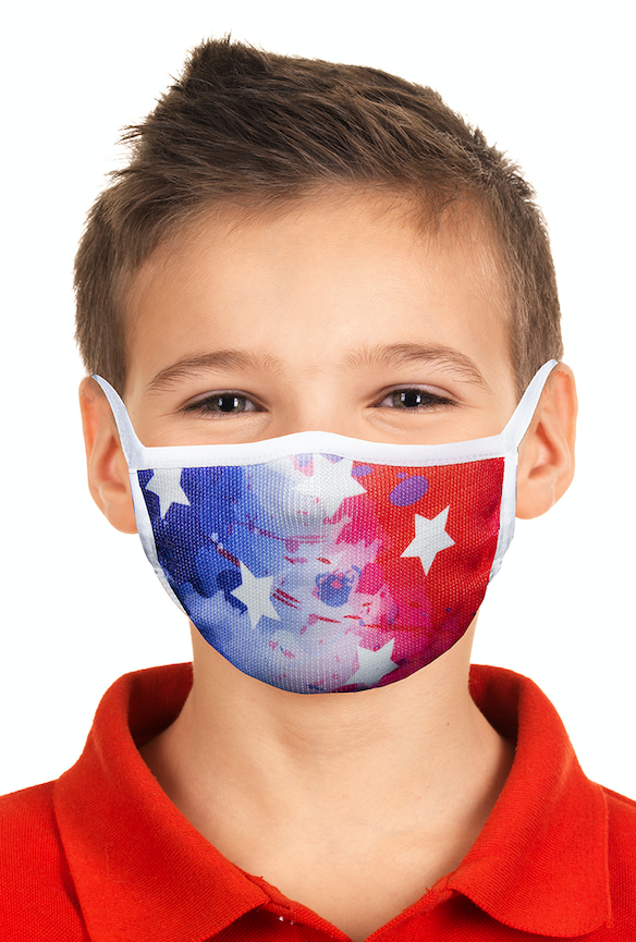 Girls & Boys Kids 3 Pack Mask