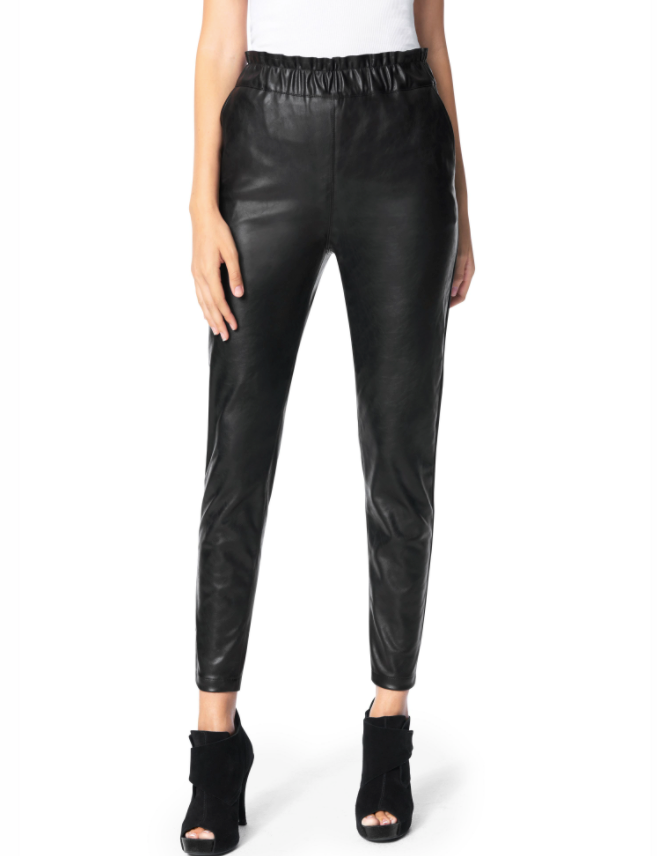 Paperbag Faux Leather Pant