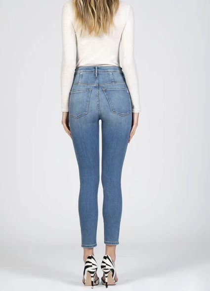 Bridget Double Button Skinny Jean