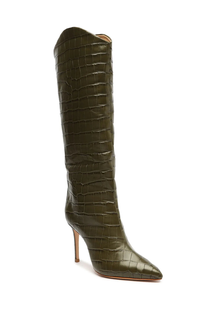 Maryana Croco Embossed Boot